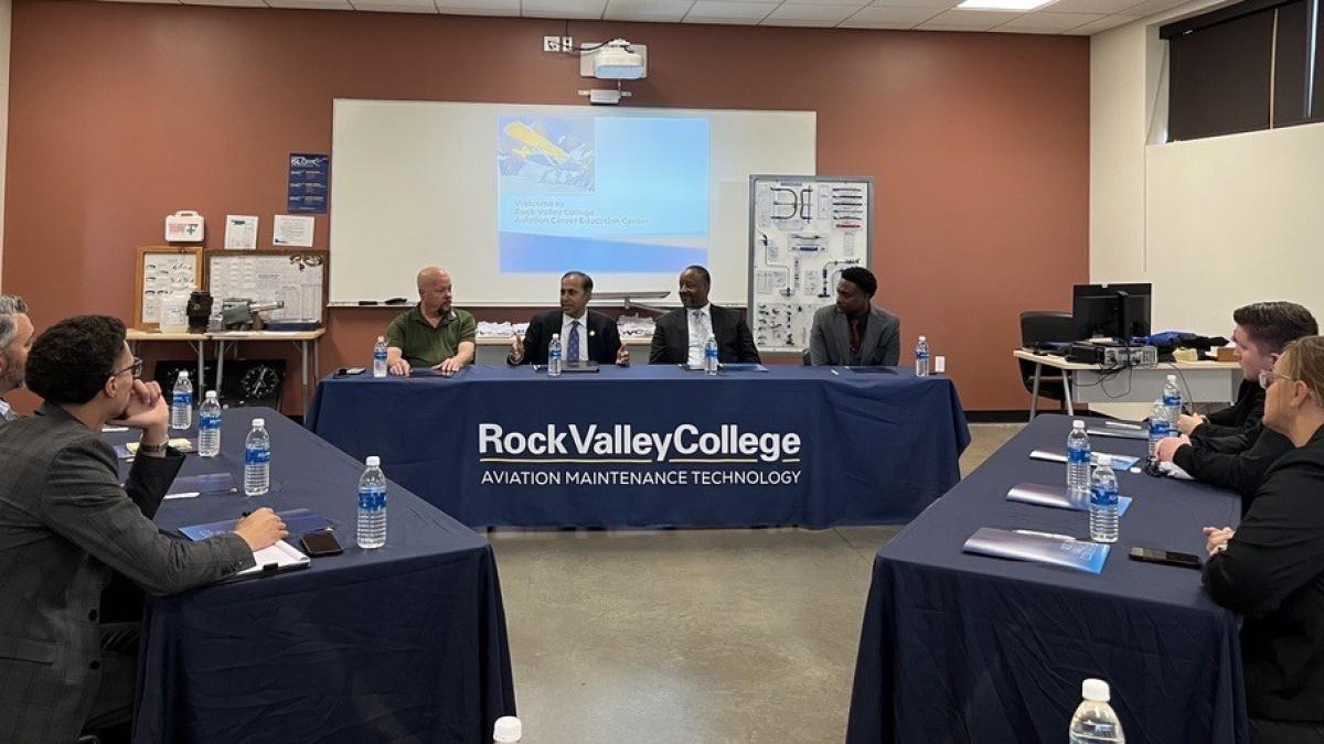 Congressman Raja Krishnamoorthi Hosts Roundtable on Future of Career